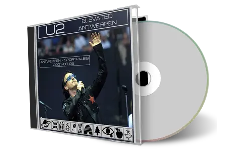 Artwork Cover of U2 2001-08-05 CD Antwerp Audience