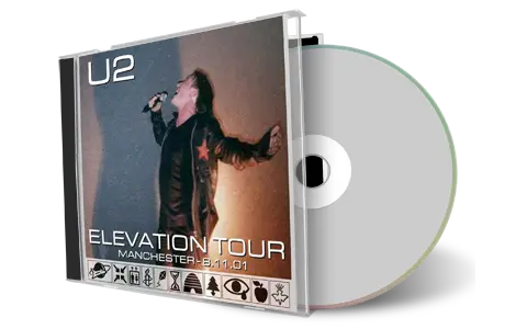 Artwork Cover of U2 2001-08-11 CD Manchester Audience