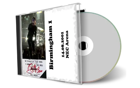 Artwork Cover of U2 2001-08-14 CD Birmingham Audience