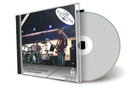 Artwork Cover of U2 2001-08-22 CD London Audience