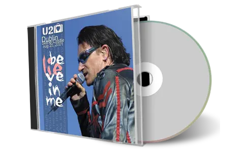 Artwork Cover of U2 2001-08-25 CD Dublin Audience