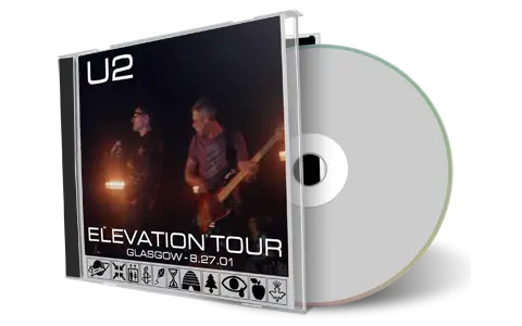 Artwork Cover of U2 2001-08-27 CD Glascow Audience