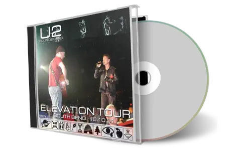 Artwork Cover of U2 2001-10-10 CD South Bend Soundboard
