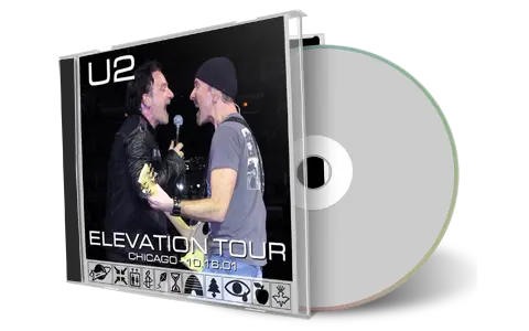 Artwork Cover of U2 2001-10-16 CD Chicago Audience