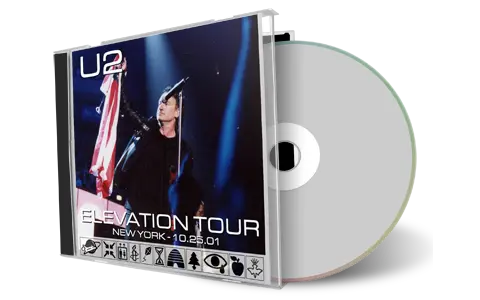 Artwork Cover of U2 2001-10-25 CD New York Audience