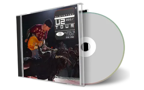 Artwork Cover of U2 2001-11-05 CD Austin Audience