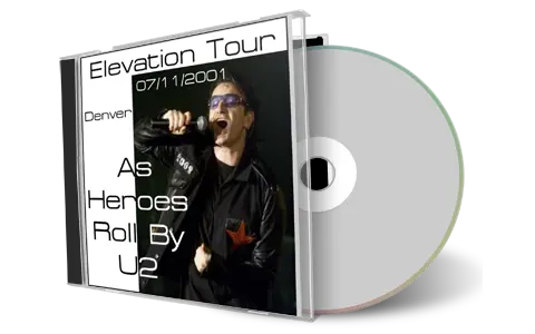 Artwork Cover of U2 2001-11-07 CD Denver Audience