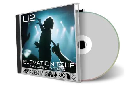 Artwork Cover of U2 2001-11-09 CD Salt Lake City Audience