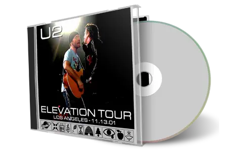 Artwork Cover of U2 2001-11-13 CD Los Angeles Audience