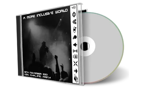 Artwork Cover of U2 2001-11-15 CD Oakland Audience