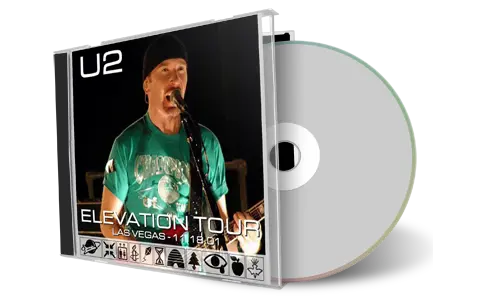 Artwork Cover of U2 2001-11-18 CD Las Vegas Audience