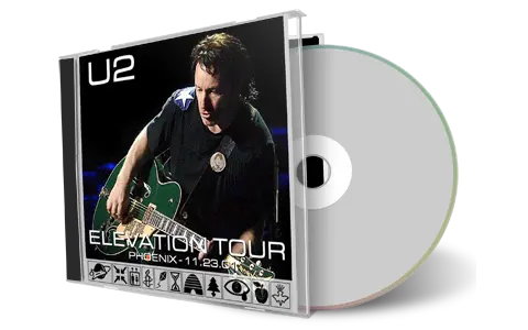 Artwork Cover of U2 2001-11-23 CD Phoenix Audience