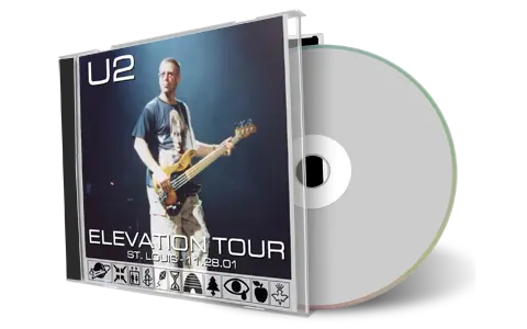 Artwork Cover of U2 2001-11-28 CD St Louis Audience