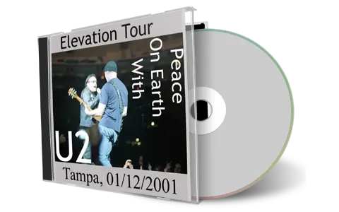 Artwork Cover of U2 2001-12-01 CD Tampa Soundboard