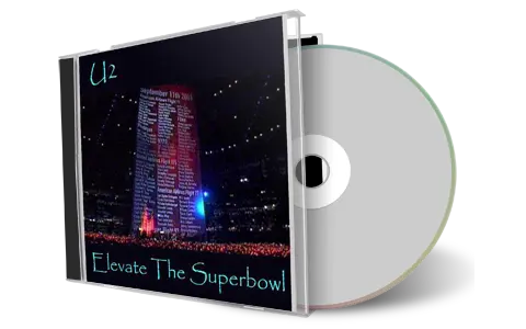 Artwork Cover of U2 2002-02-03 CD New Orleans Soundboard