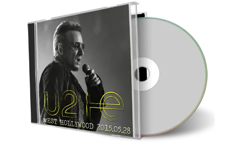Artwork Cover of U2 2015-05-28 CD West Hollywood Audience
