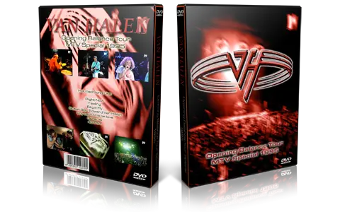Artwork Cover of Van Halen Compilation DVD MTV Special 1995 Proshot