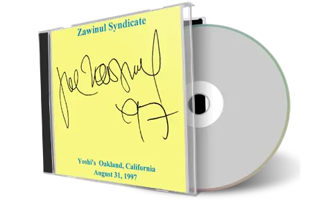 Artwork Cover of Zawinul Syndicate 1997-08-31 CD Oakland Audience