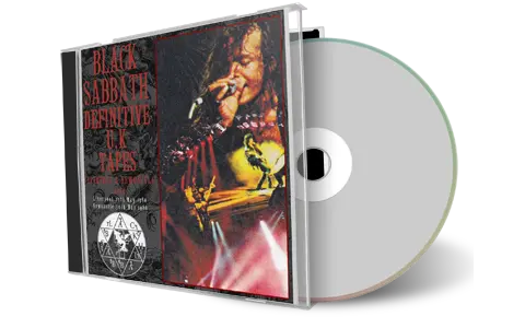 Artwork Cover of Black Sabbath Compilation CD Liverpool And Newcastle 1986 Audience
