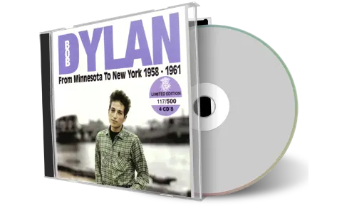 Artwork Cover of Bob Dylan Compilation CD From Minnesota To New York 1958 1961 Soundboard