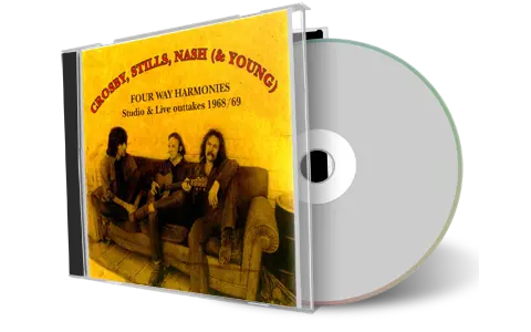Artwork Cover of Csny Compilation CD Four Way Harmonies 1968 1970 Soundboard