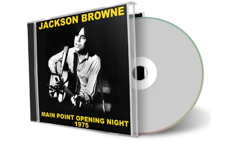 Artwork Cover of Jackson Browne 1975-09-04 CD Bryn Mawr Audience