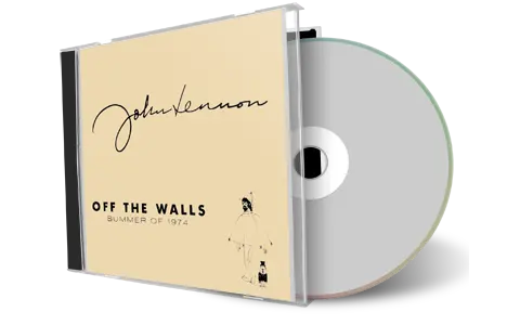 Artwork Cover of John Lennon Compilation CD Off The Walls Summer Of 1974 Soundboard