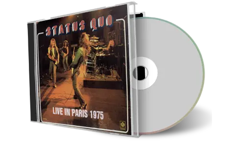 Artwork Cover of Status Quo 1975-06-02 CD Paris Audience