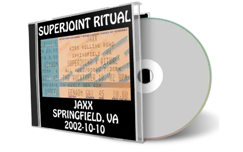 Artwork Cover of Superjoint Ritual 2002-10-10 CD Springfield Audience