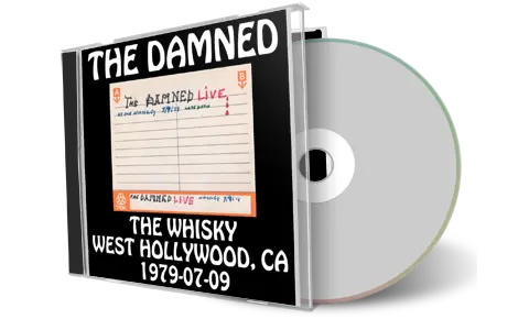 Artwork Cover of The Damned 1979-07-09 CD West Hollywood Audience