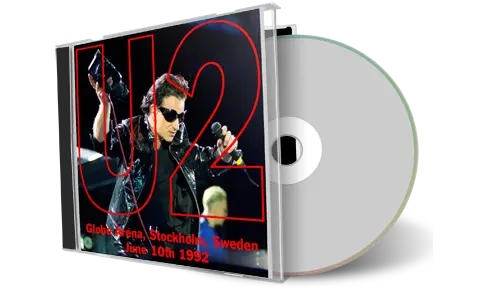 Artwork Cover of U2 1992-06-10 CD Stockholm Audience