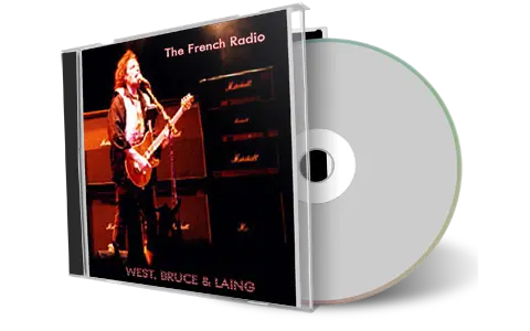 Artwork Cover of West Bruce and Laing 1973-04-05 CD Paris Soundboard