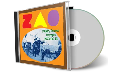 Artwork Cover of Zao Compilation CD Paris 1973 Audience