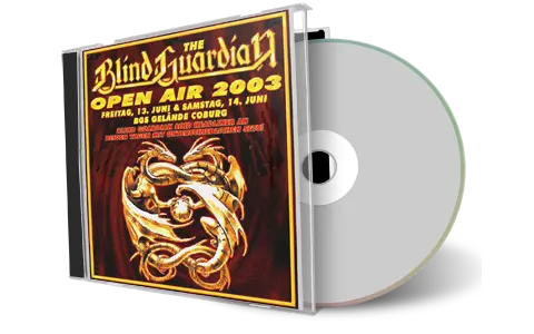 Artwork Cover of Blind Guardian 2003-06-14 CD Bamberg Audience