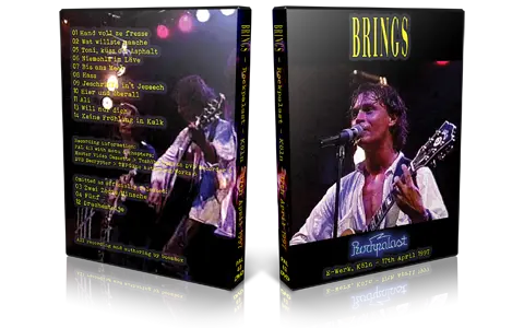 Artwork Cover of Brings 1997-04-17 DVD Munich Proshot