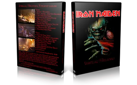 Artwork Cover of Iron Maiden 1998-09-23 DVD Helsinki Audience