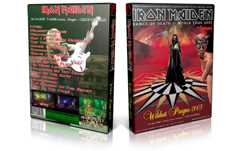 Artwork Cover of Iron Maiden 2003-10-22 DVD Prague Audience