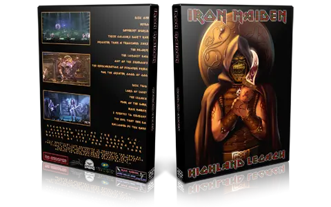 Artwork Cover of Iron Maiden 2006-12-15 DVD Glasgow Audience