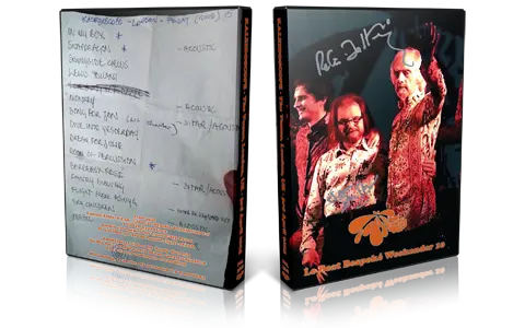 Artwork Cover of Kaleidoscope 2015-04-03 DVD London Audience