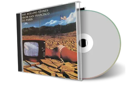 Artwork Cover of Rolling Stones Compilation CD From San Francisco To Paris Audience