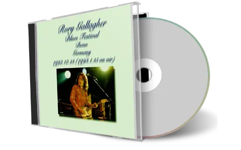 Artwork Cover of Rory Gallagher Compilation CD Bonn 1992 Paris 1972 Soundboard