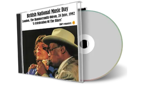 Artwork Cover of Various Artists Compilation CD A Celebration Of The Blues London 1992 Soundboard