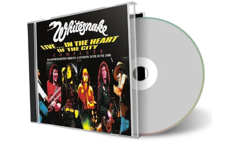 Artwork Cover of Whitesnake 1980-06-24 CD London Soundboard