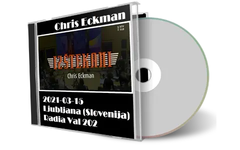 Artwork Cover of Chris Eckman 2021-03-15 CD Ljubljana Soundboard