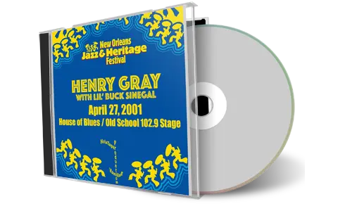 Artwork Cover of Henry Gray 2001-04-27 CD New Orleans Soundboard