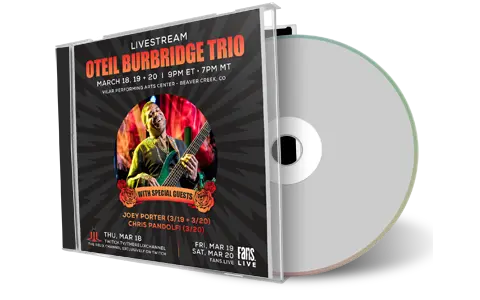 Artwork Cover of Oteil Burbridge Trio 2021-03-18 CD Beaver Creek Soundboard