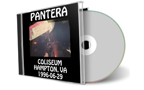 Artwork Cover of Pantera 1996-06-29 CD Hampton Audience