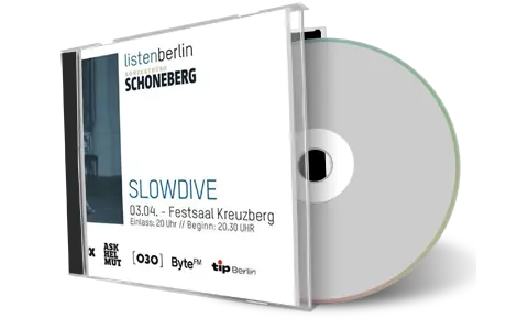 Artwork Cover of Slowdive 2017-04-03 CD Berlin Audience