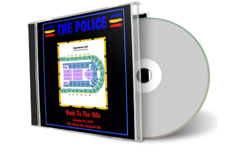 Artwork Cover of The Police 2007-11-03 CD Atlantic City Audience