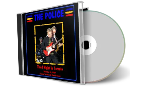 Artwork Cover of The Police 2007-11-08 CD Toronto Audience
